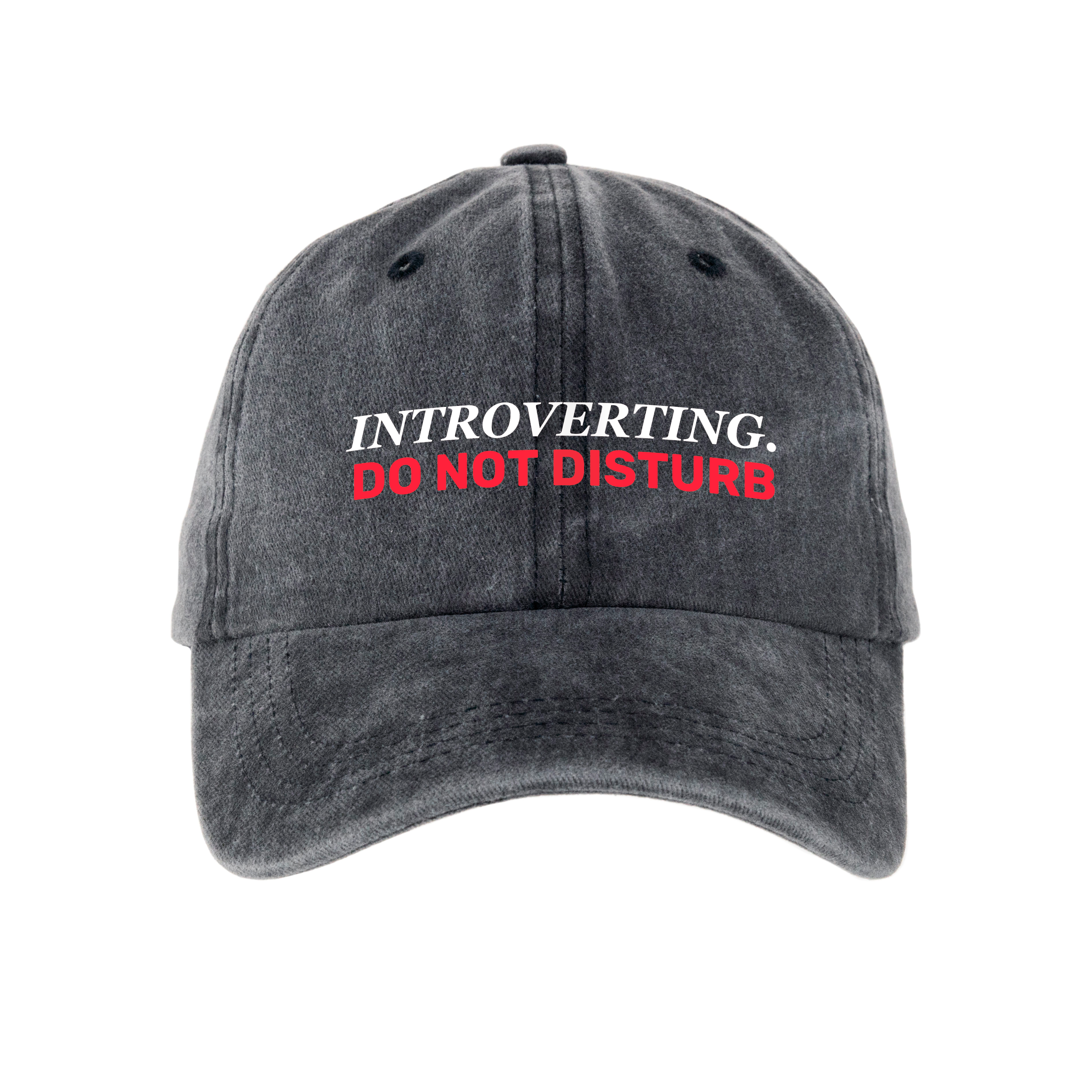 Кепка шестиклинка хлопок Vintage потертая темно-серая Introverting - фото 1 - Кепки, панамы