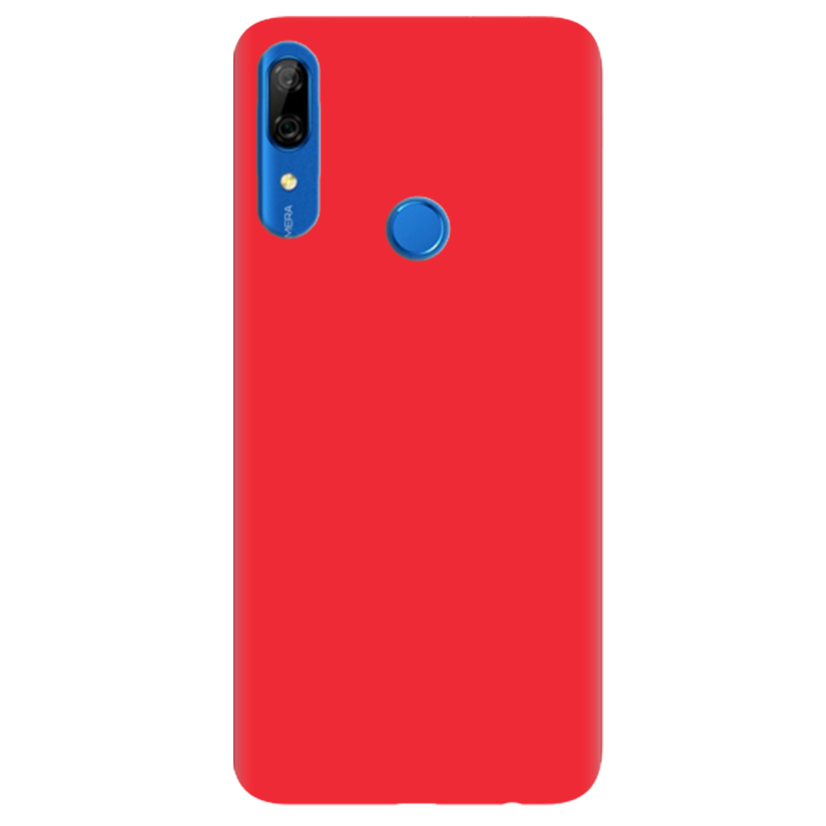 Чохол для Huawei P Smart Z яскраво-червоний матовий soft touch - фото 1 - Чохли для телефонів