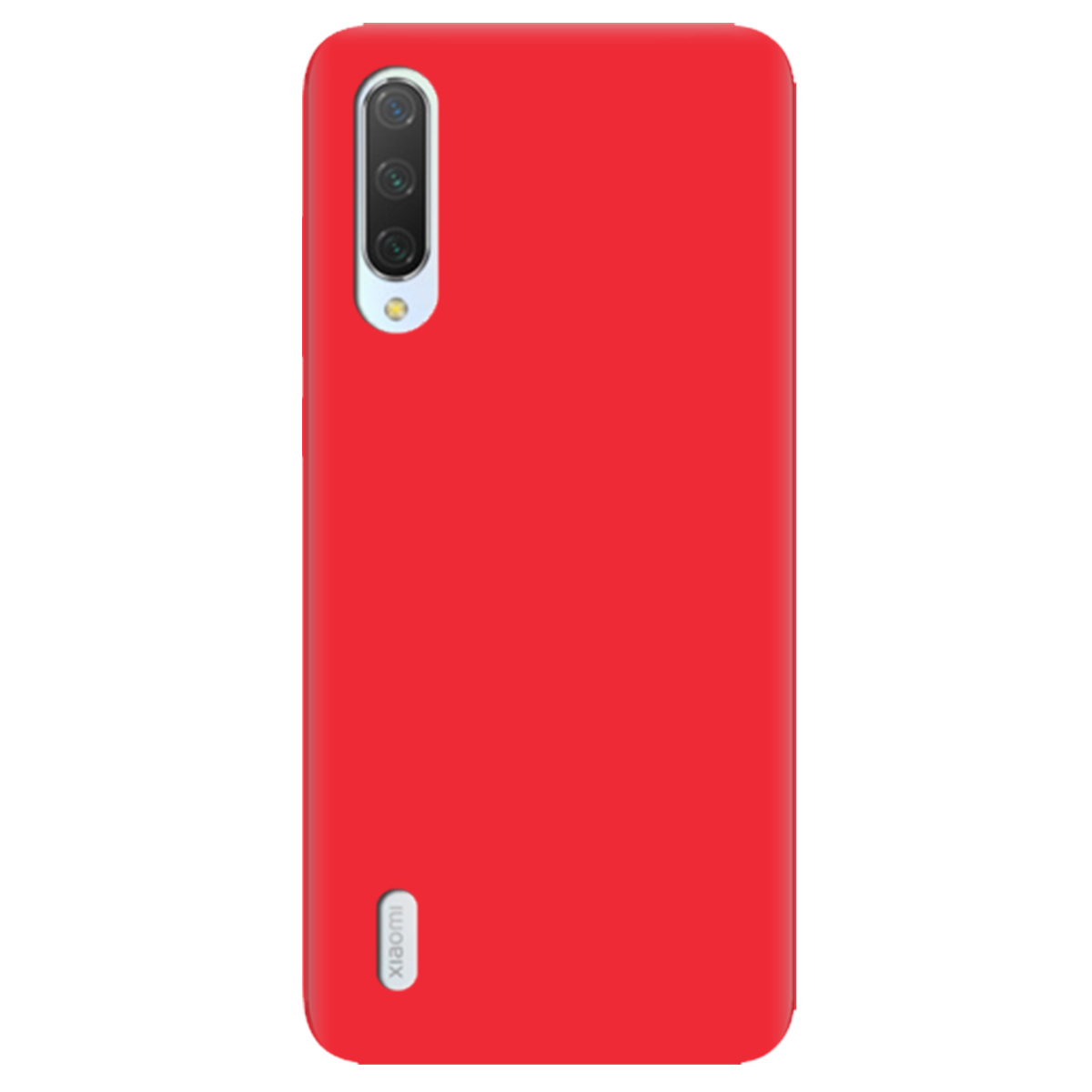 Чохол для Xiaomi Mi A3 яскраво-червоний матовий soft touch - фото 1 - Чохли для телефонів