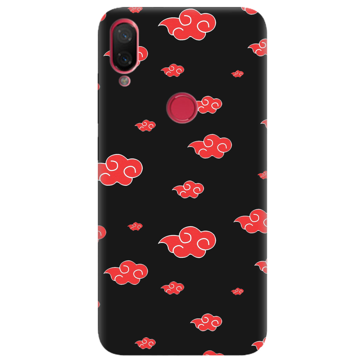 Чохол для Xiaomi Mi Play чорний матовий soft touch Akatsuki - фото 1 - Чохли для телефонів