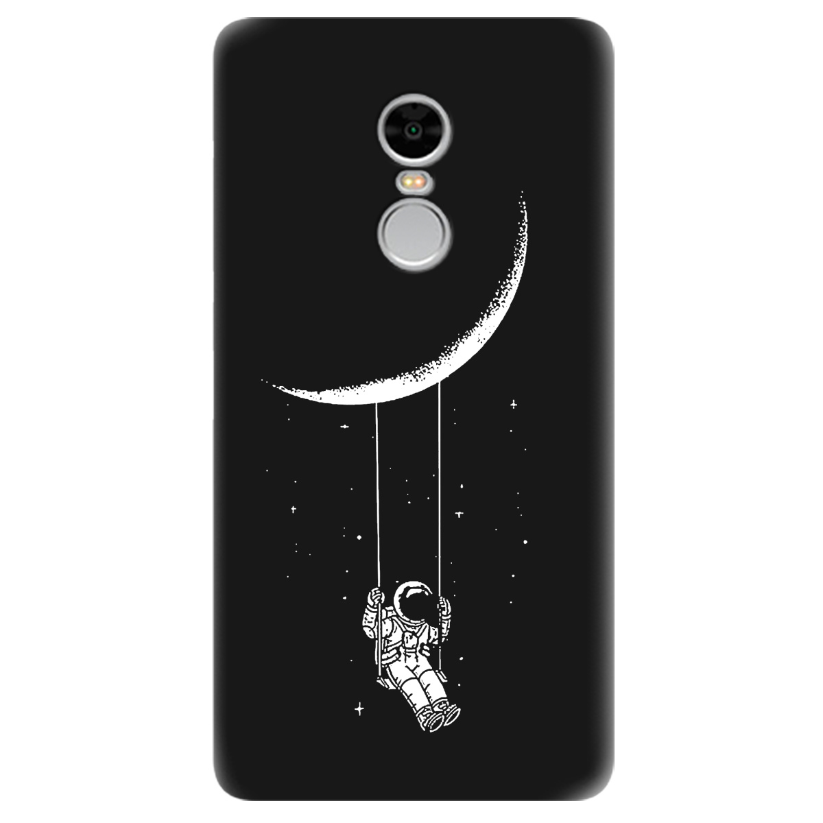 Чохол для Xiaomi Redmi Note 4 чорний матовий soft touch Swing - фото 1 - Чохли для телефонів