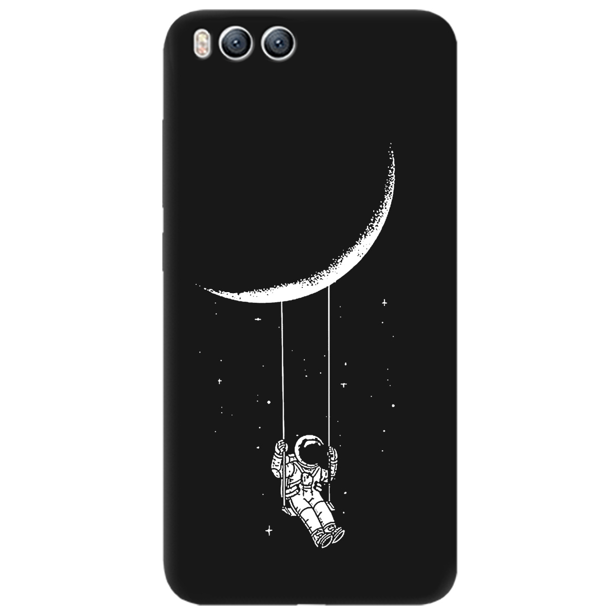 Чехол для Xiaomi Mi 6 черный матовый soft touch Swing - фото 1 Чехол для Xiaomi Mi 6 черный матовый soft touch Swing - фото 1 - Чехлы для телефонов