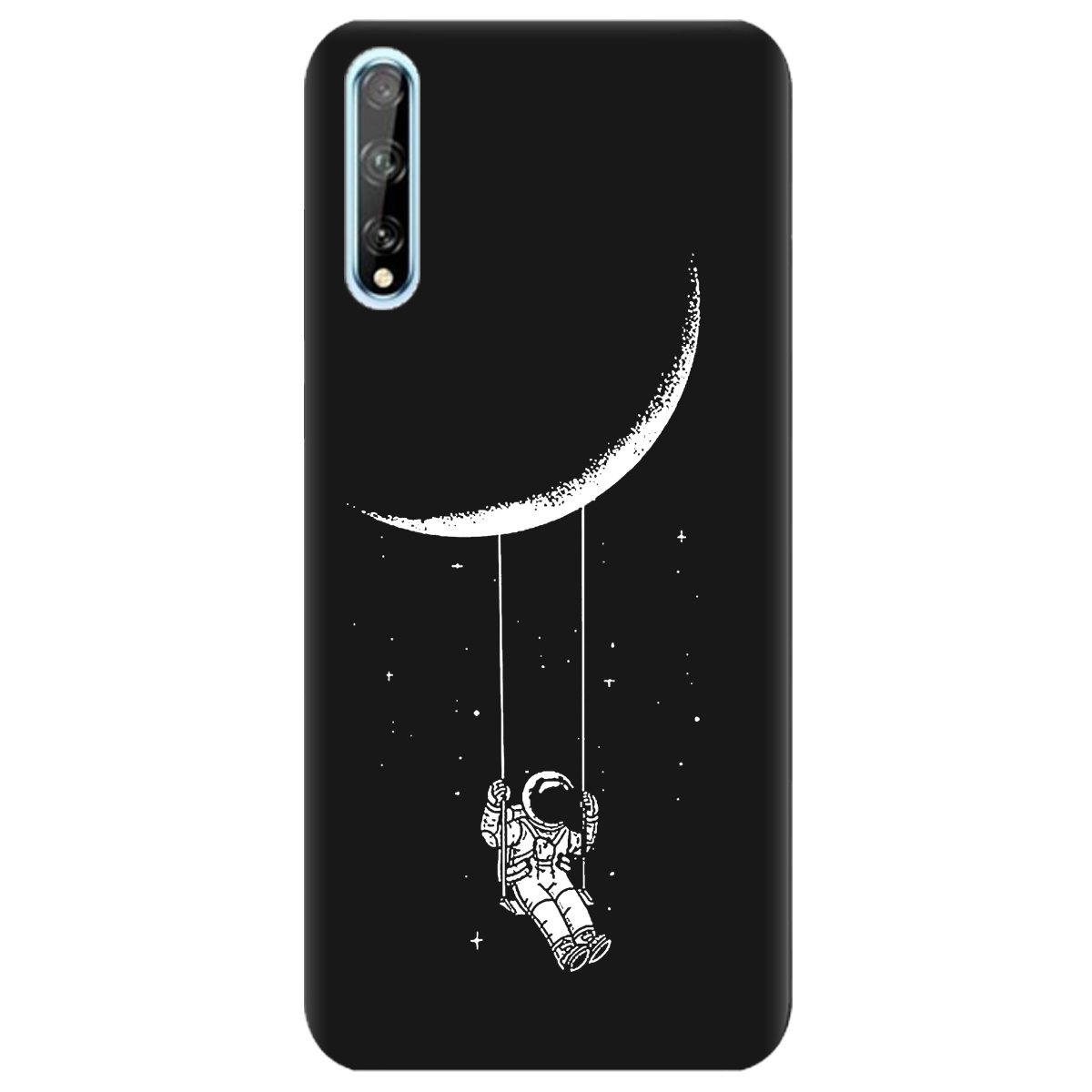 Чехол для Huawei P Smart S черный матовый soft touch Swing - фото 1 Чехол для Huawei P Smart S черный матовый soft touch Swing - фото 1 - Чехлы для телефонов