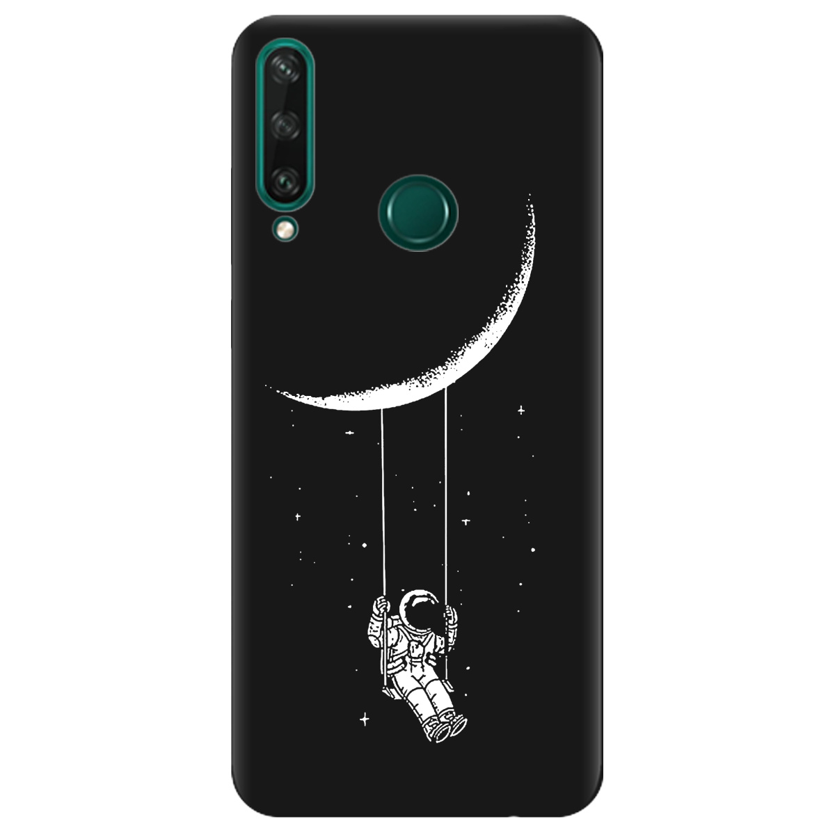 Чохол для Huawei Y6p чорний матовий soft touch Swing - фото 1 - Чохли для телефонів