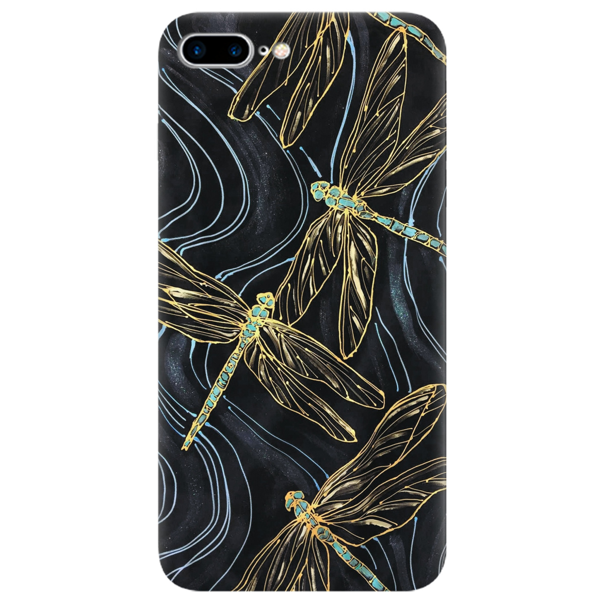 Чохол для Apple iPhone 7 Plus Dragonfly - фото 1 - Чохли для телефонів