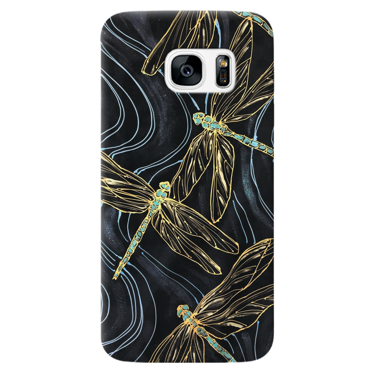 Чехол для Samsung Galaxy S7 Dragonfly - фото 1 - Чехлы для телефонов