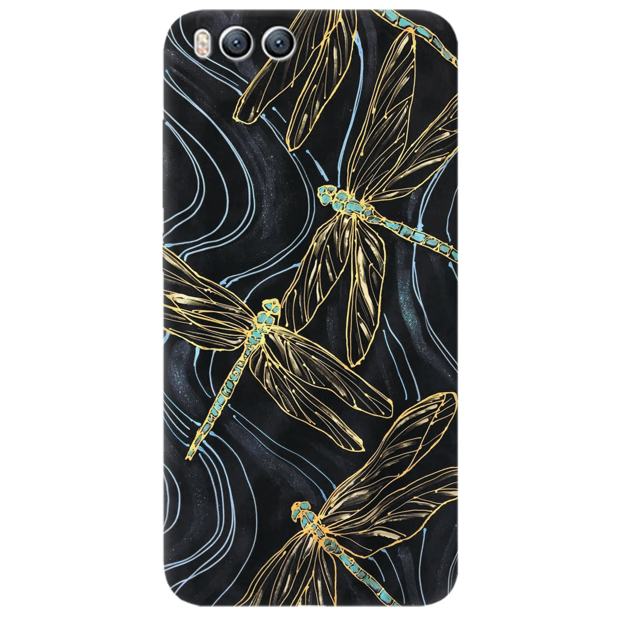 Чехол для Xiaomi Mi 6 Dragonfly - фото 1 - Чехлы для телефонов