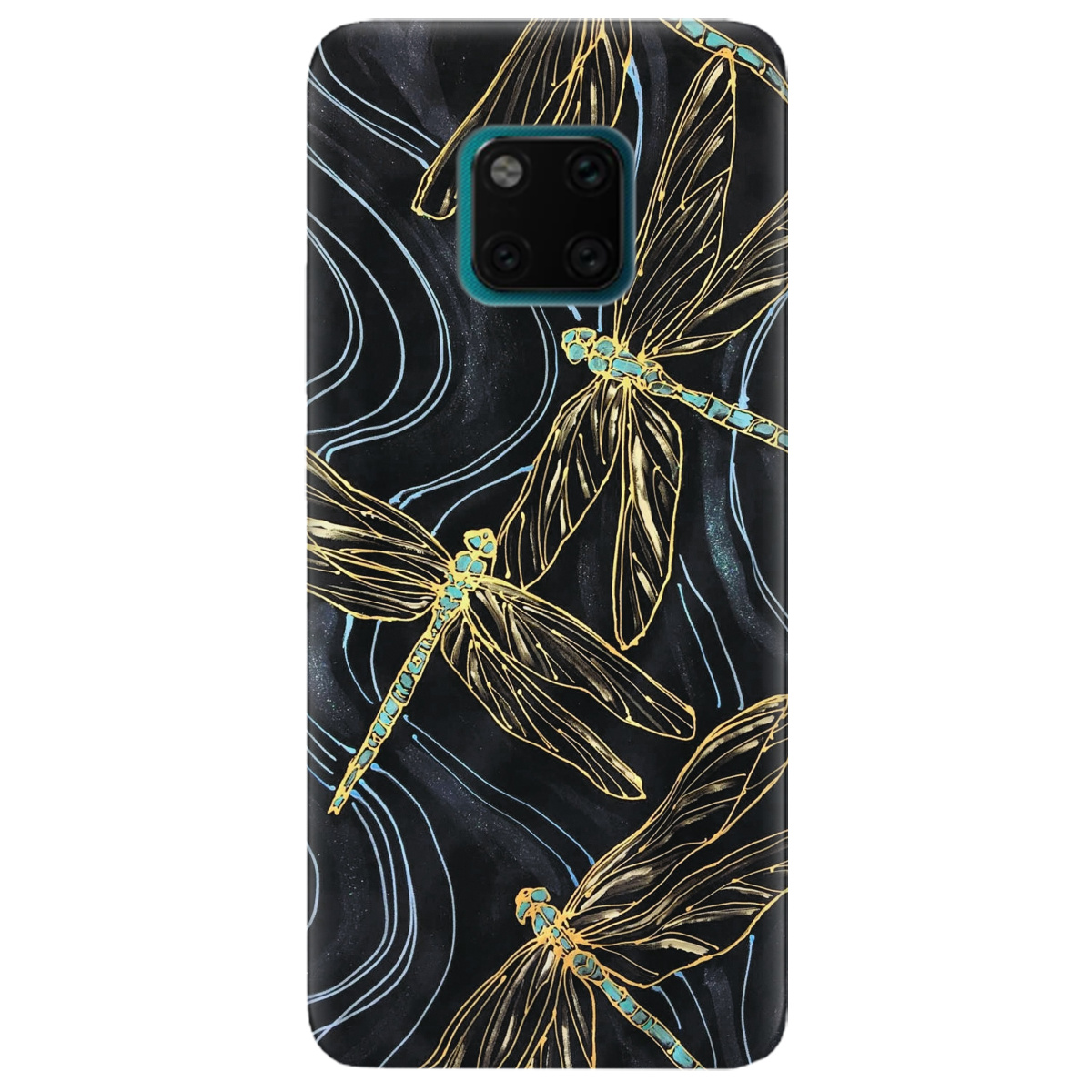 Чехол для Huawei Mate 20 Pro Dragonfly - фото 1 - Чехлы для телефонов