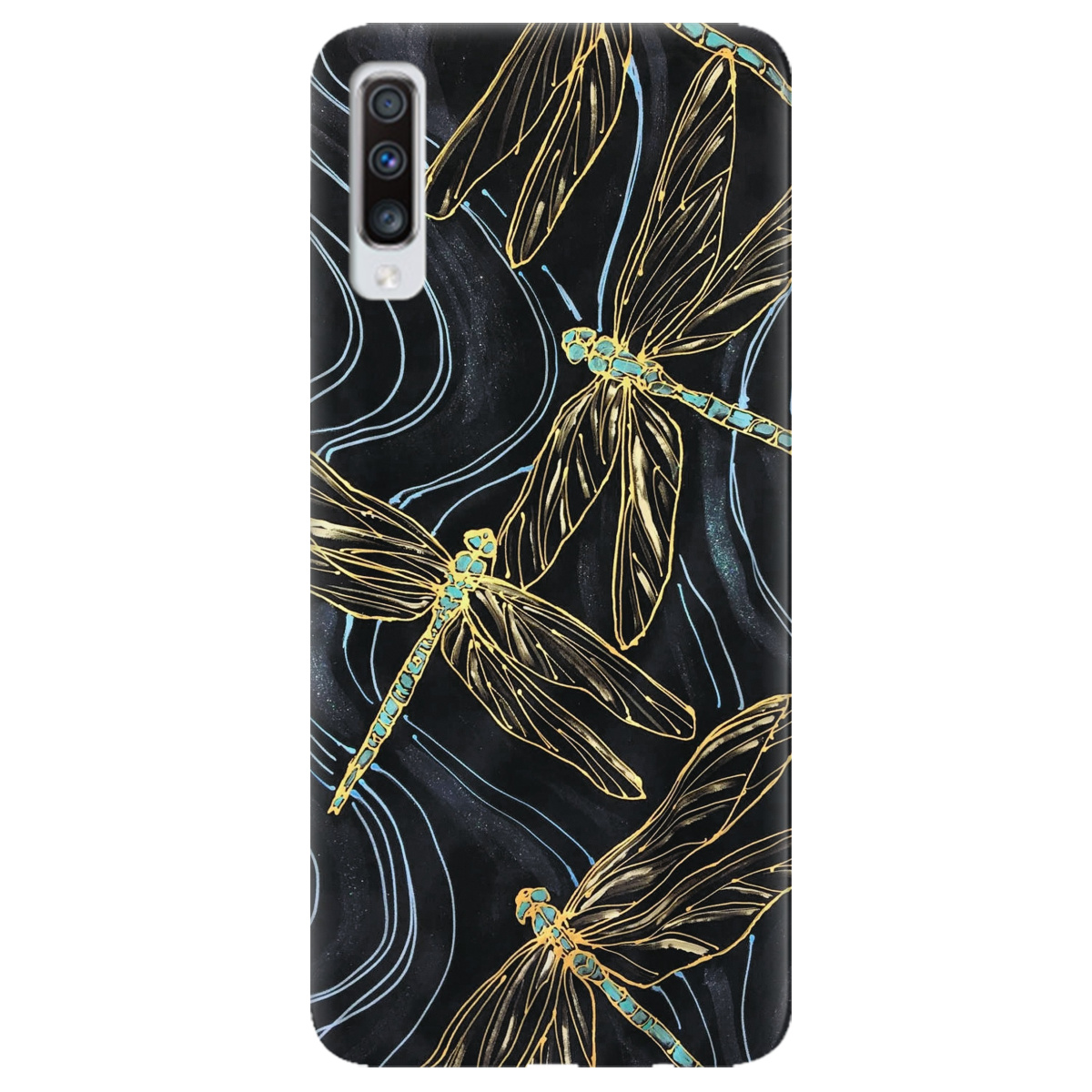 Чехол для Samsung Galaxy A70 Dragonfly - фото 1 - Чехлы для телефонов