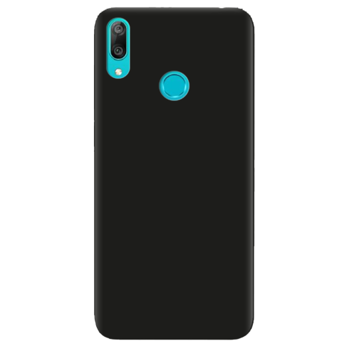 Чохол для Huawei Y7 2019 чорний матовий soft touch - фото 1 Чохол для Huawei Y7 2019 чорний матовий soft touch - фото 1 - Чохли для телефонів