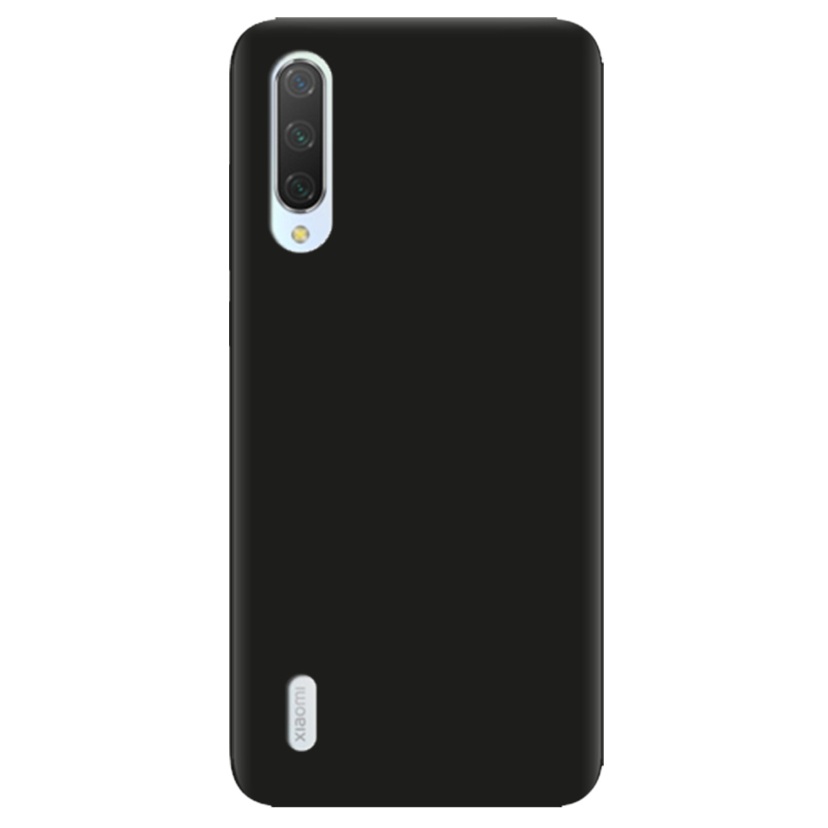Чохол для Xiaomi Mi A3 чорний матовий soft touch - фото 1 - Чохли для телефонів