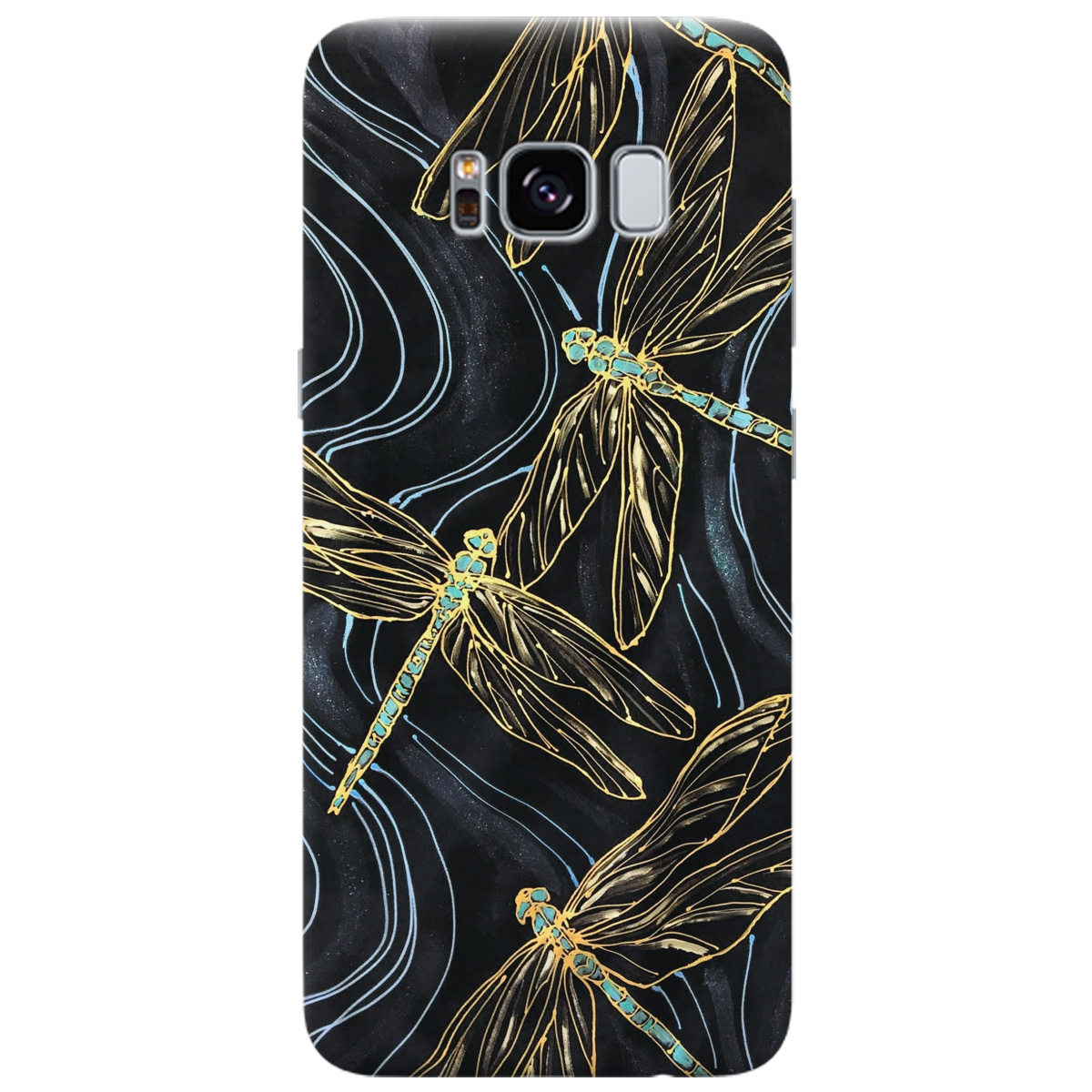 Чехол для Samsung Galaxy S8 Dragonfly - фото 1 - Чехлы для телефонов