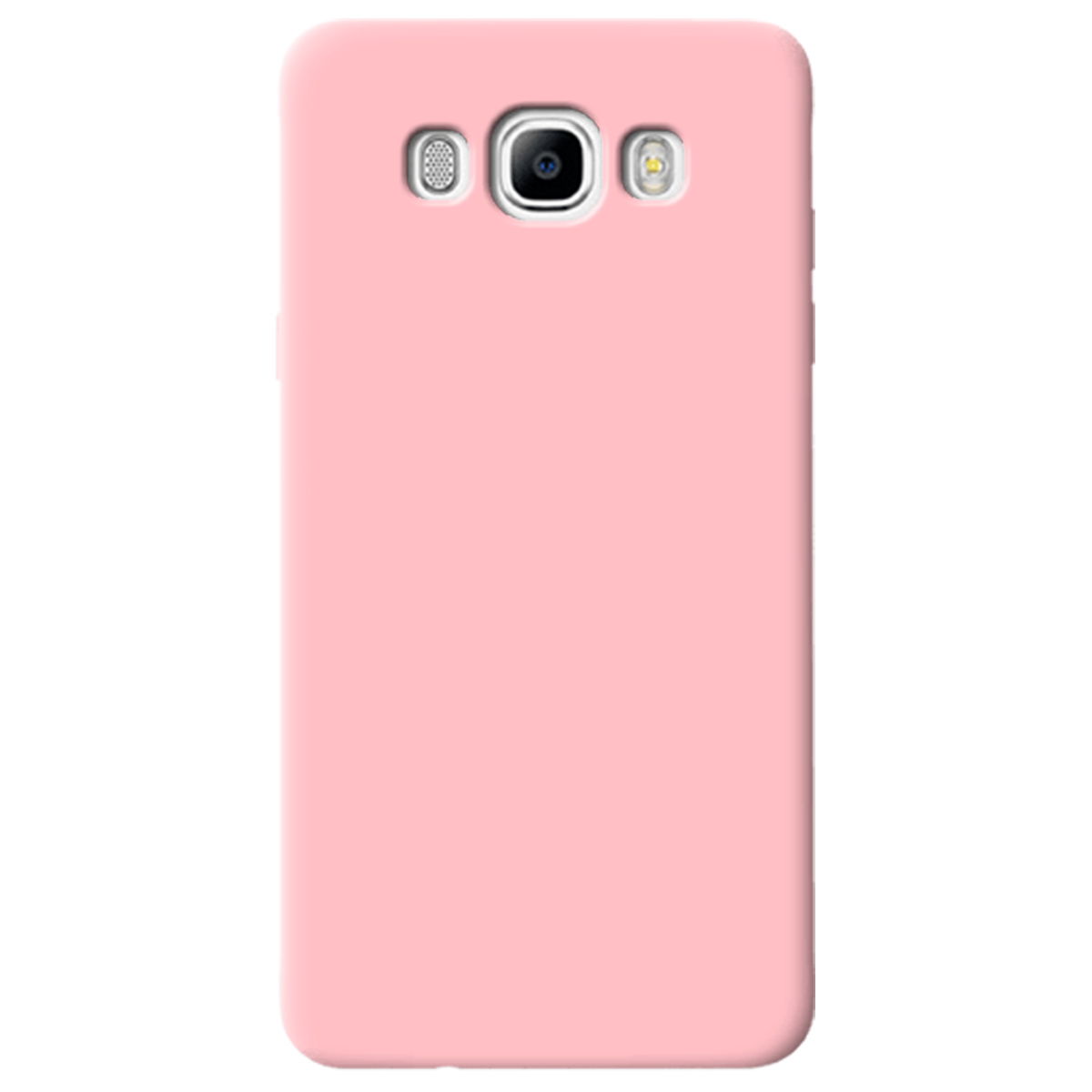 Чохол для Samsung Galaxy J7 2016 ніжно-рожевий матовий soft touch - фото 1 Чохол для Samsung Galaxy J7 2016 ніжно-рожевий матовий soft touch - фото 1 - Чохли для телефонів