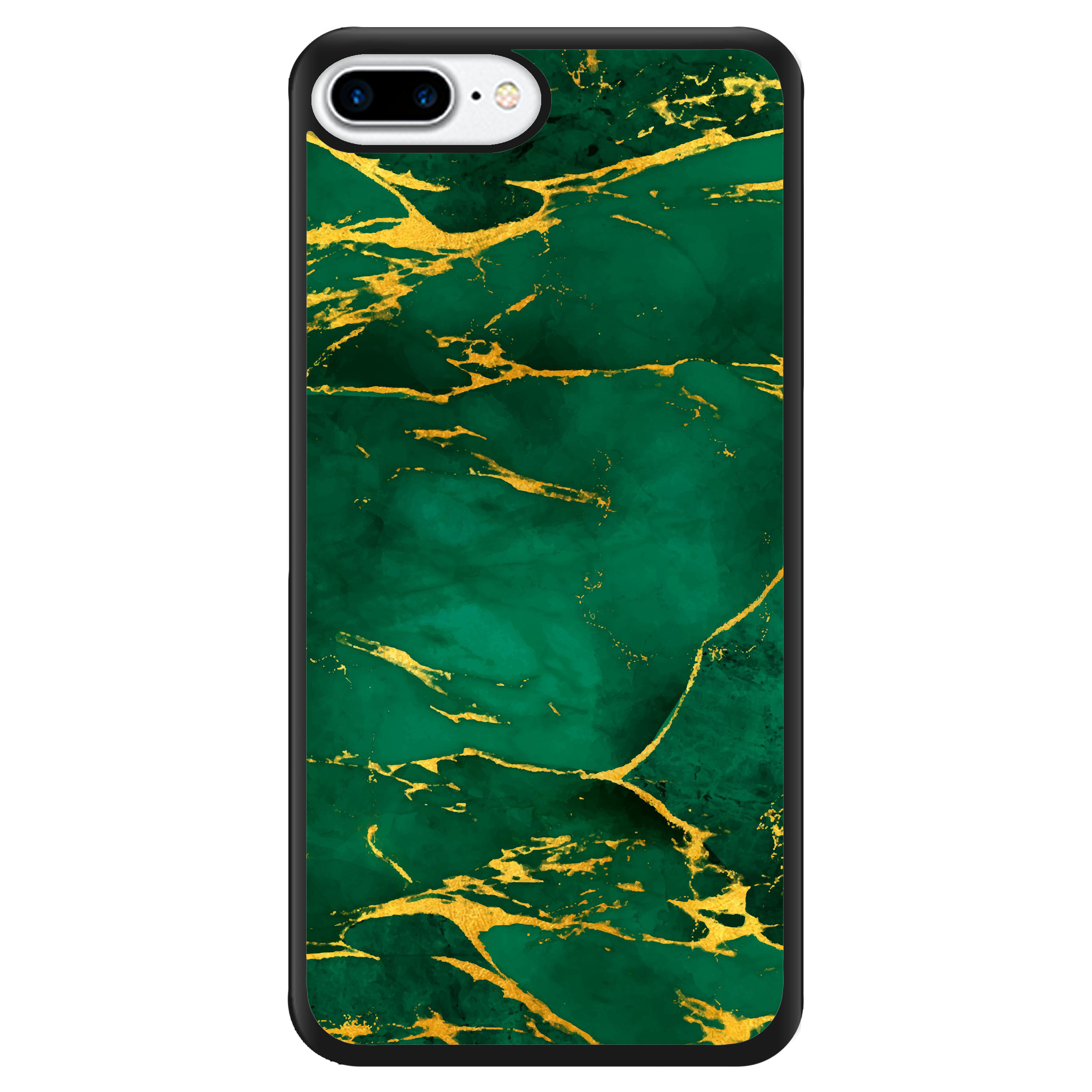 Чехол для Apple iPhone 7 Plus пластиковый с чёрными силиконовыми бортиками Rest - фото 1 - Чехлы для телефонов