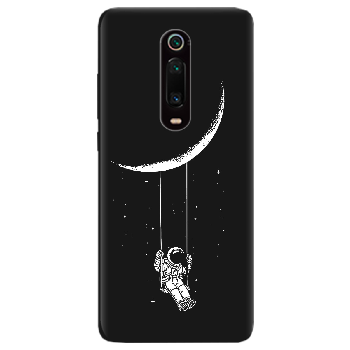 Чехол для Xiaomi Mi 9T Pro черный матовый soft touch Swing - фото 1 Чехол для Xiaomi Mi 9T Pro черный матовый soft touch Swing - фото 1 - Чехлы для телефонов