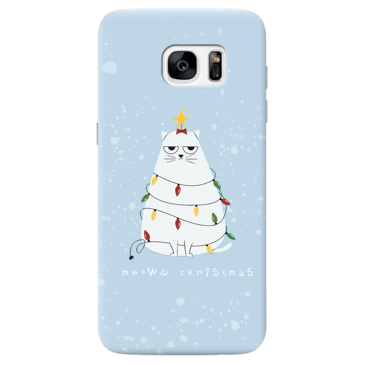 Чохол для Samsung Galaxy S7 Edge Meowy - фото 1 Чохол для Samsung Galaxy S7 Edge Meowy - фото 1 - Чохли для телефонів