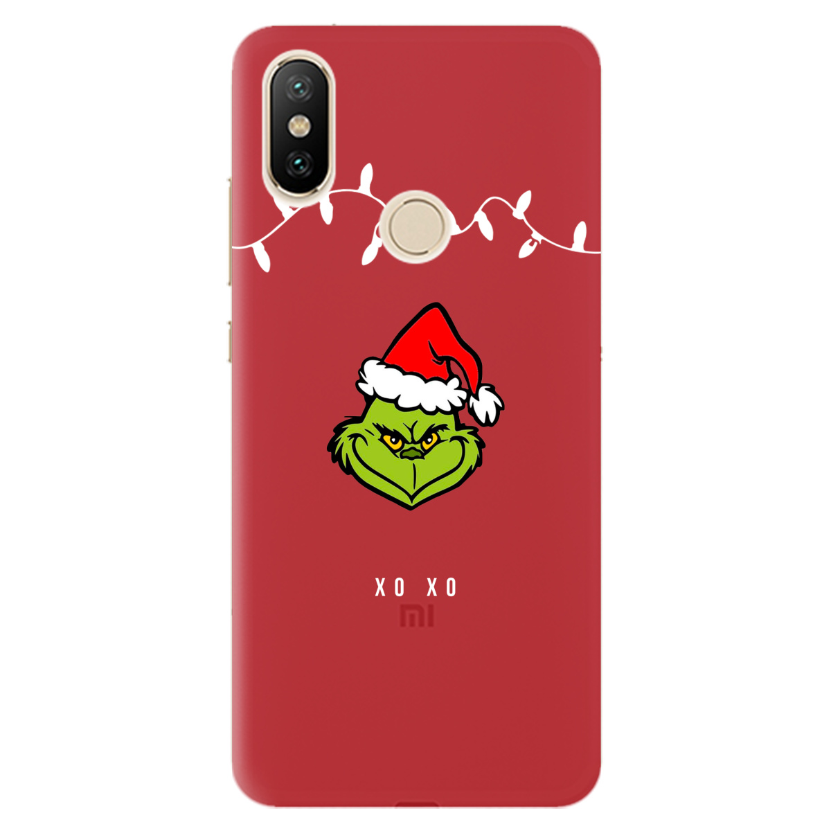 Чехол для Xiaomi Mi A2 Lite Grinch xo xo - фото 1 - Чехлы для телефонов
