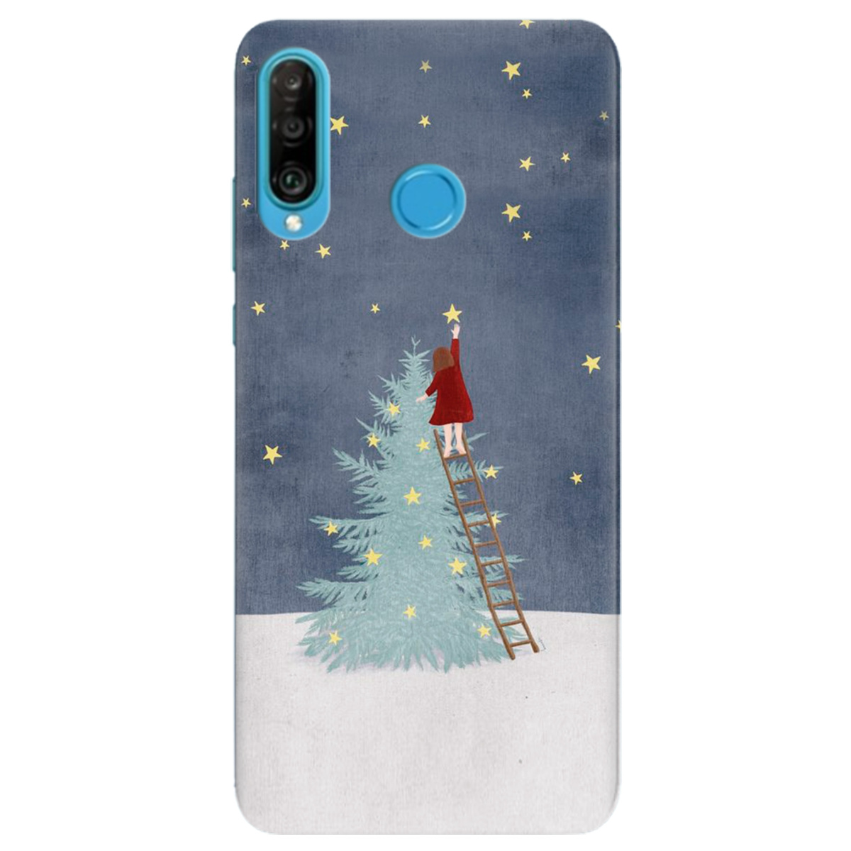 Чехол для Huawei P30 Lite Girlwithstar - фото 1 Чехол для Huawei P30 Lite Girlwithstar - фото 1 - Чехлы для телефонов