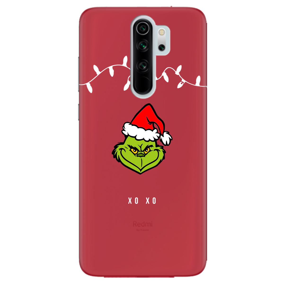 Чохол для Xiaomi Redmi Note 8 Pro Grinch xo xo - фото 1 Чохол для Xiaomi Redmi Note 8 Pro Grinch xo xo - фото 1 - Чохли для телефонів