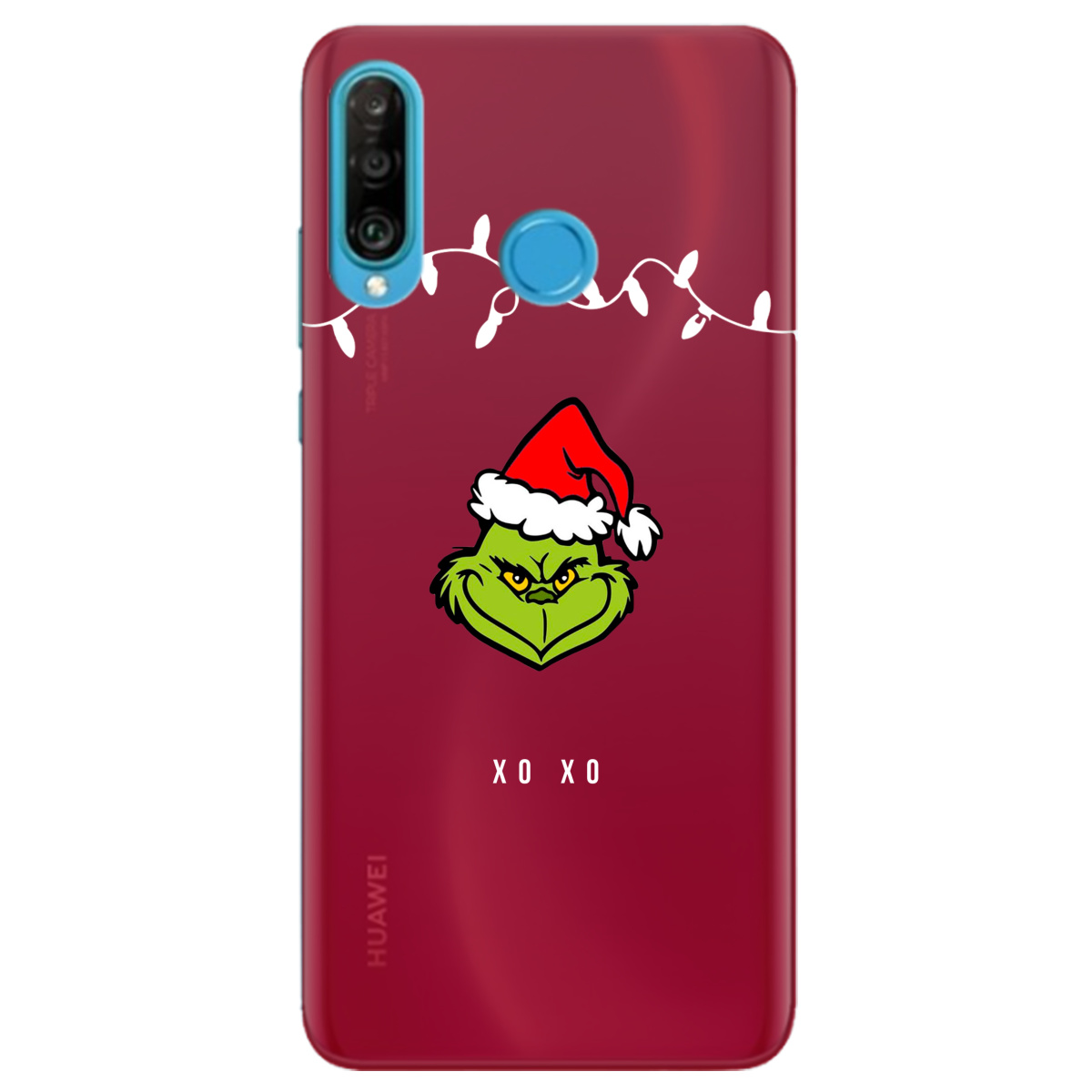 Чохол для Huawei P30 Lite Grinch xo xo - фото 1 - Чохли для телефонів