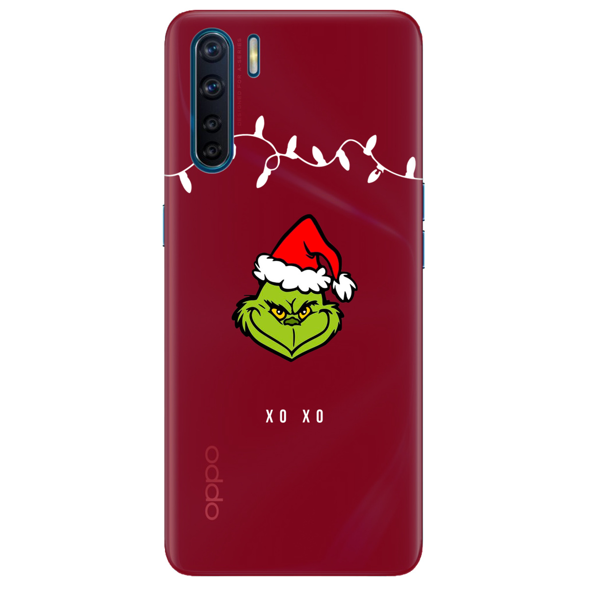 Чохол для Oppo Reno 3 Grinch xo xo - фото 1 - Чохли для телефонів