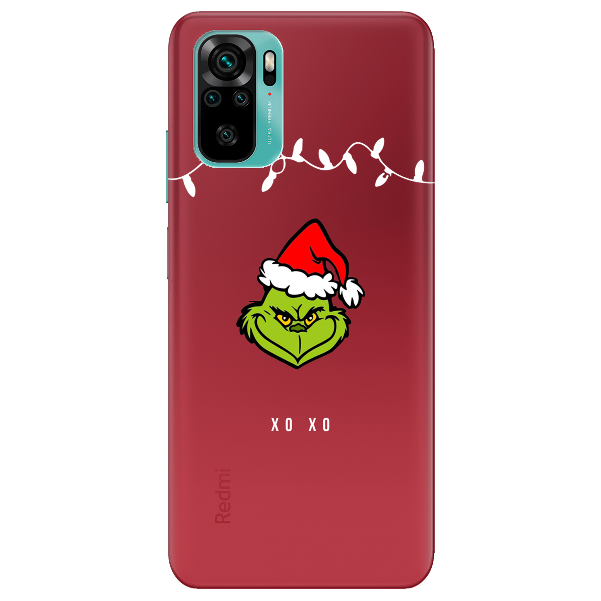 Чохол для Xiaomi Redmi Note 10s Grinch xo xo - фото 1 - Чохли для телефонів