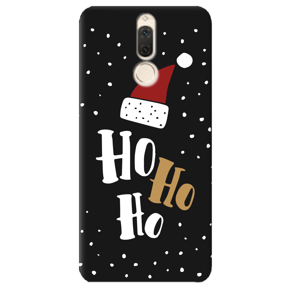 Чохол для Huawei Mate 10 Lite чорний матовий soft touch Ho-ho-ho - фото 1 - Чохли для телефонів