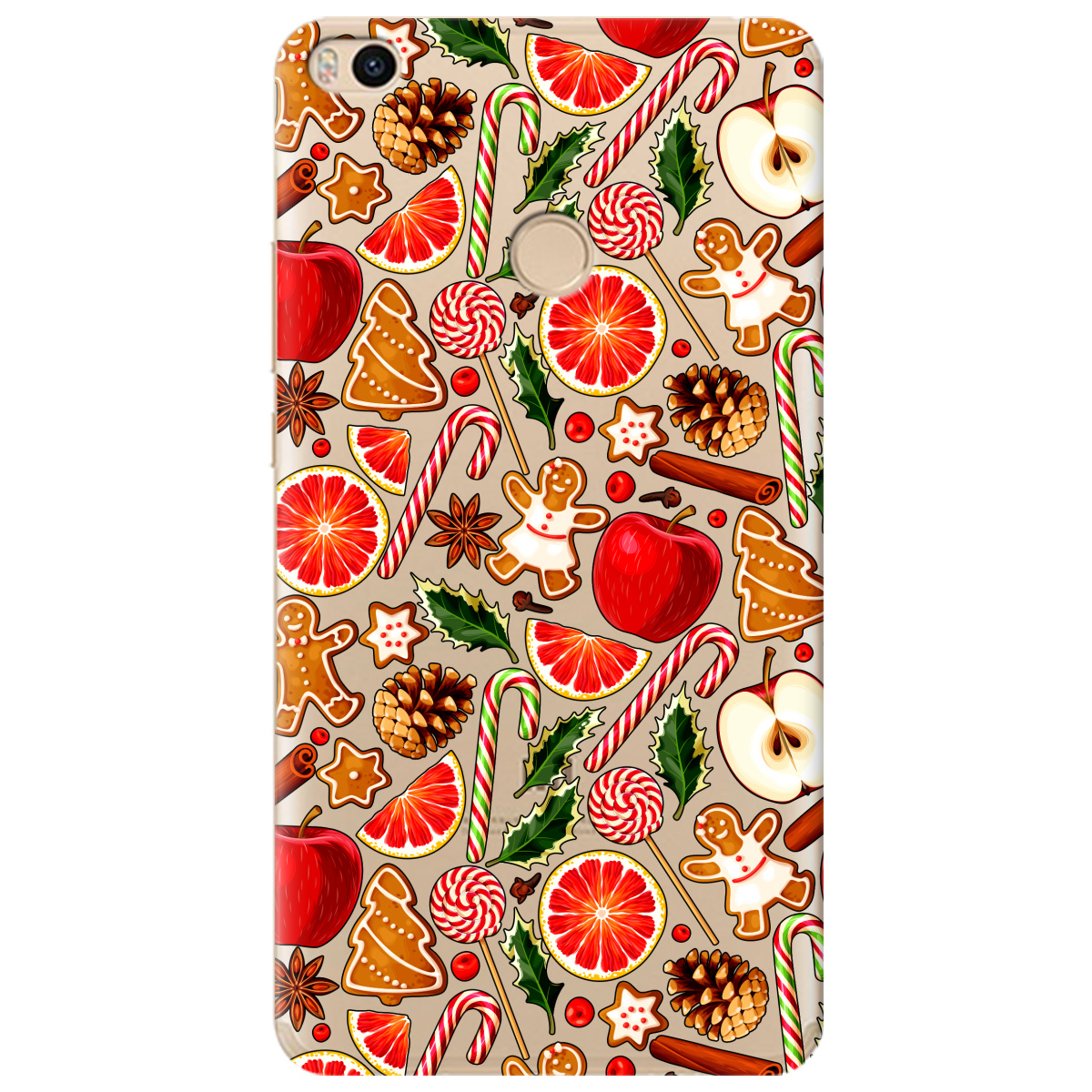 Чехол для Xiaomi Mi Max 2 Christmas spices - фото 1 - Чехлы для телефонов