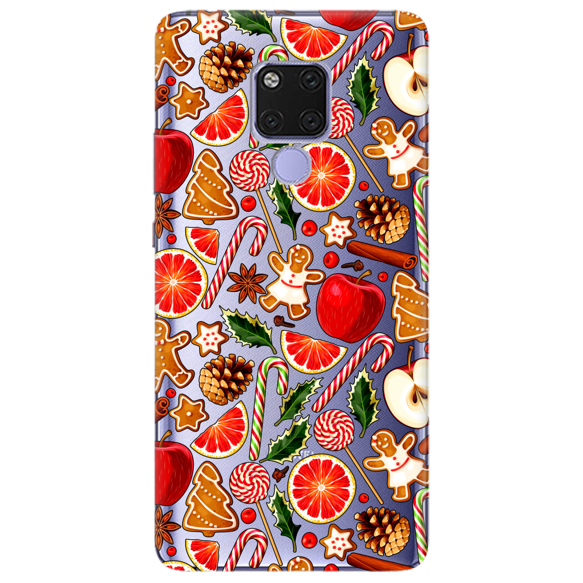Чохол для Huawei Mate 20 Christmas spices - фото 1 Чохол для Huawei Mate 20 Christmas spices - фото 1 - Чохли для телефонів