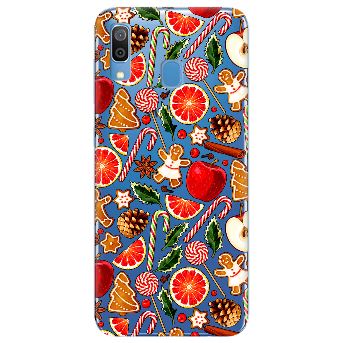 Чехол для Samsung Galaxy A30 Christmas spices - фото 1 - Чехлы для телефонов