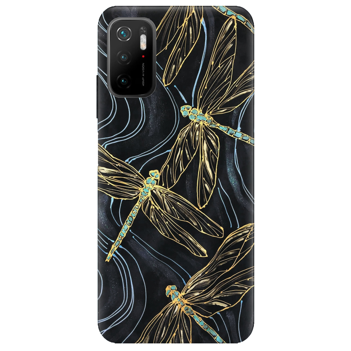 Чехол для Xiaomi Redmi Note 10 5G Dragonfly - фото 1 - Чехлы для телефонов