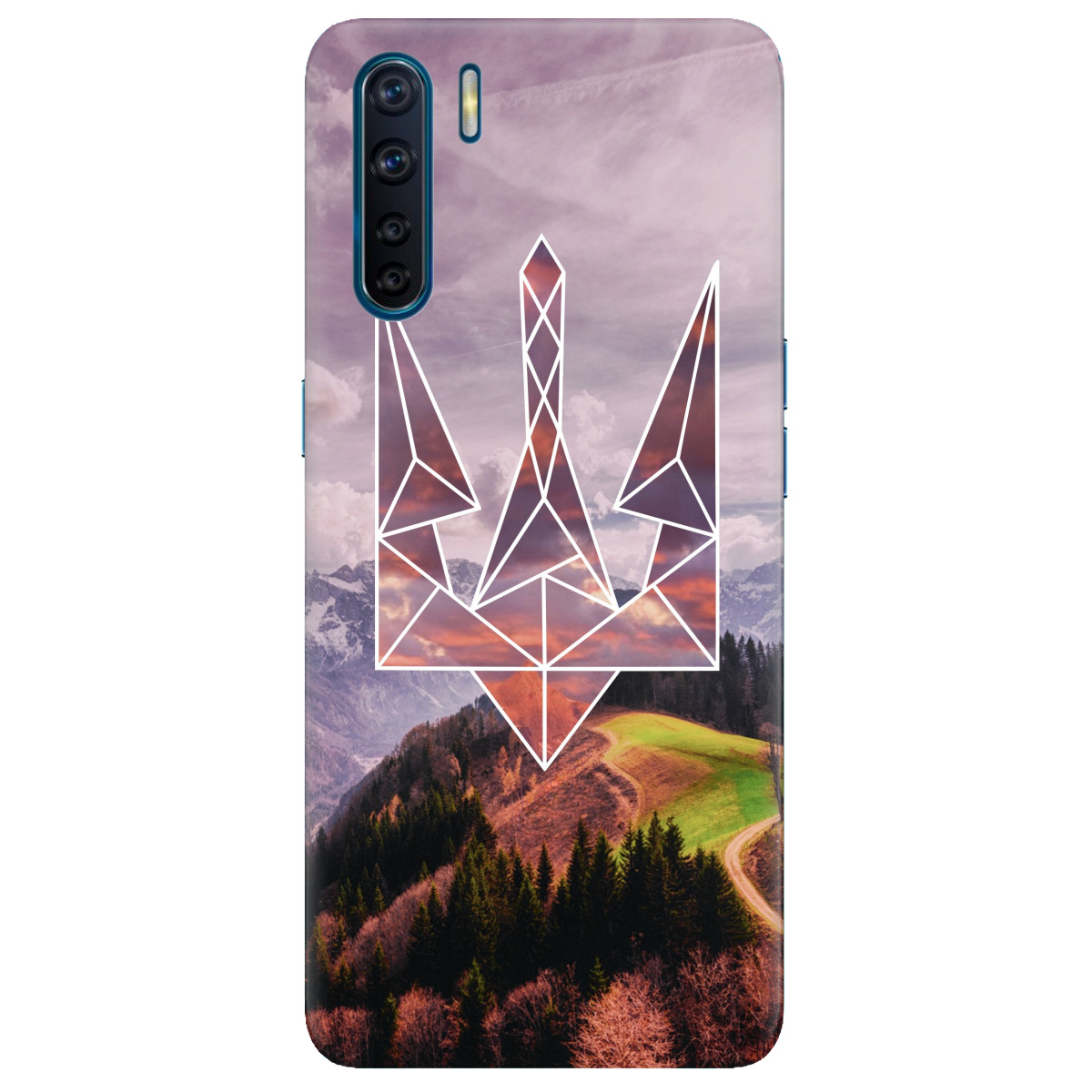 Чехол для Oppo A91 Ukraine - фото 1 Чехол для Oppo A91 Ukraine - фото 1 - Чехлы для телефонов
