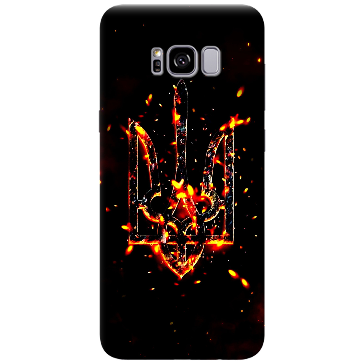 Чохол для Samsung Galaxy S8 Plus Вогонь - фото 1 - Чохли для телефонів