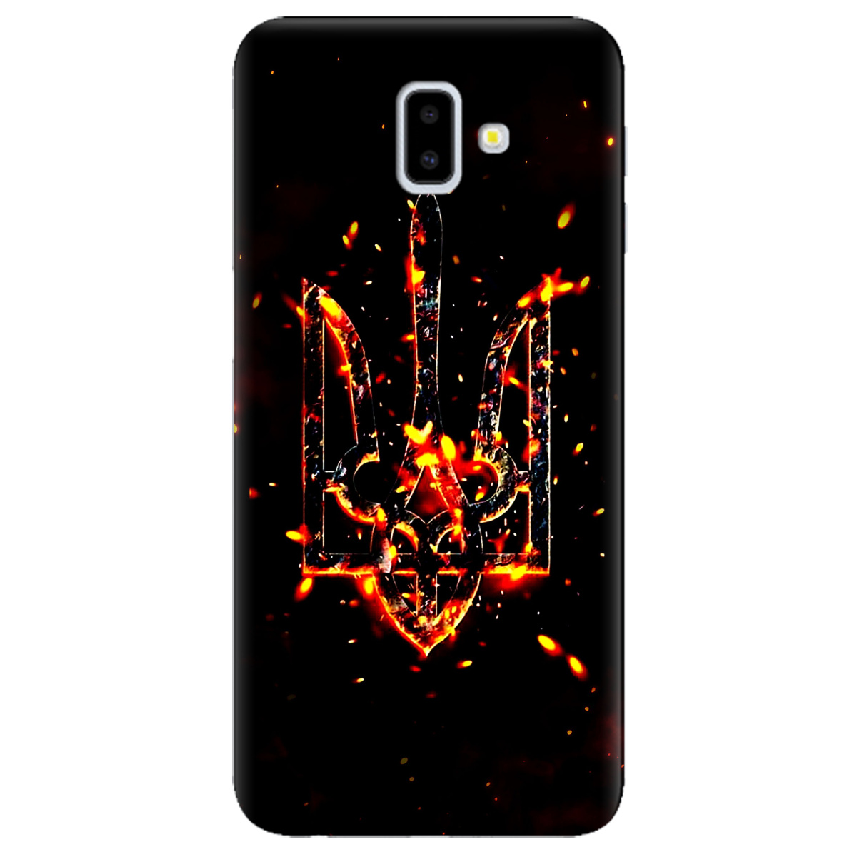 Чохол для Samsung Galaxy J6 Plus 2018 Вогонь - фото 1 - Чохли для телефонів