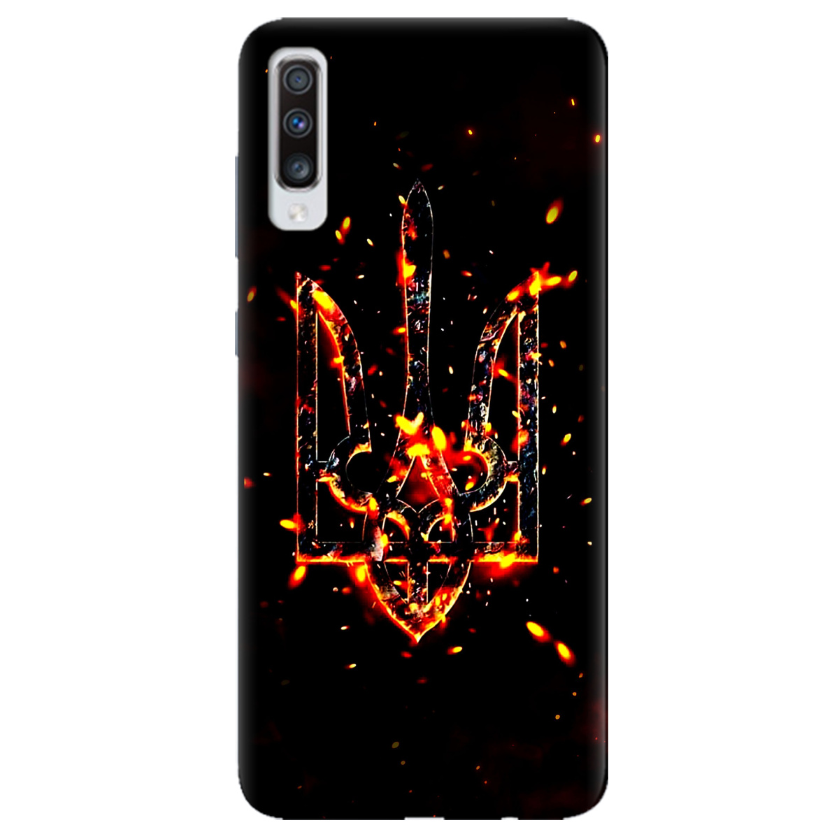 Чехол для Samsung Galaxy A70 Вогонь - фото 1 Чехол для Samsung Galaxy A70 Вогонь - фото 1 - Чехлы для телефонов