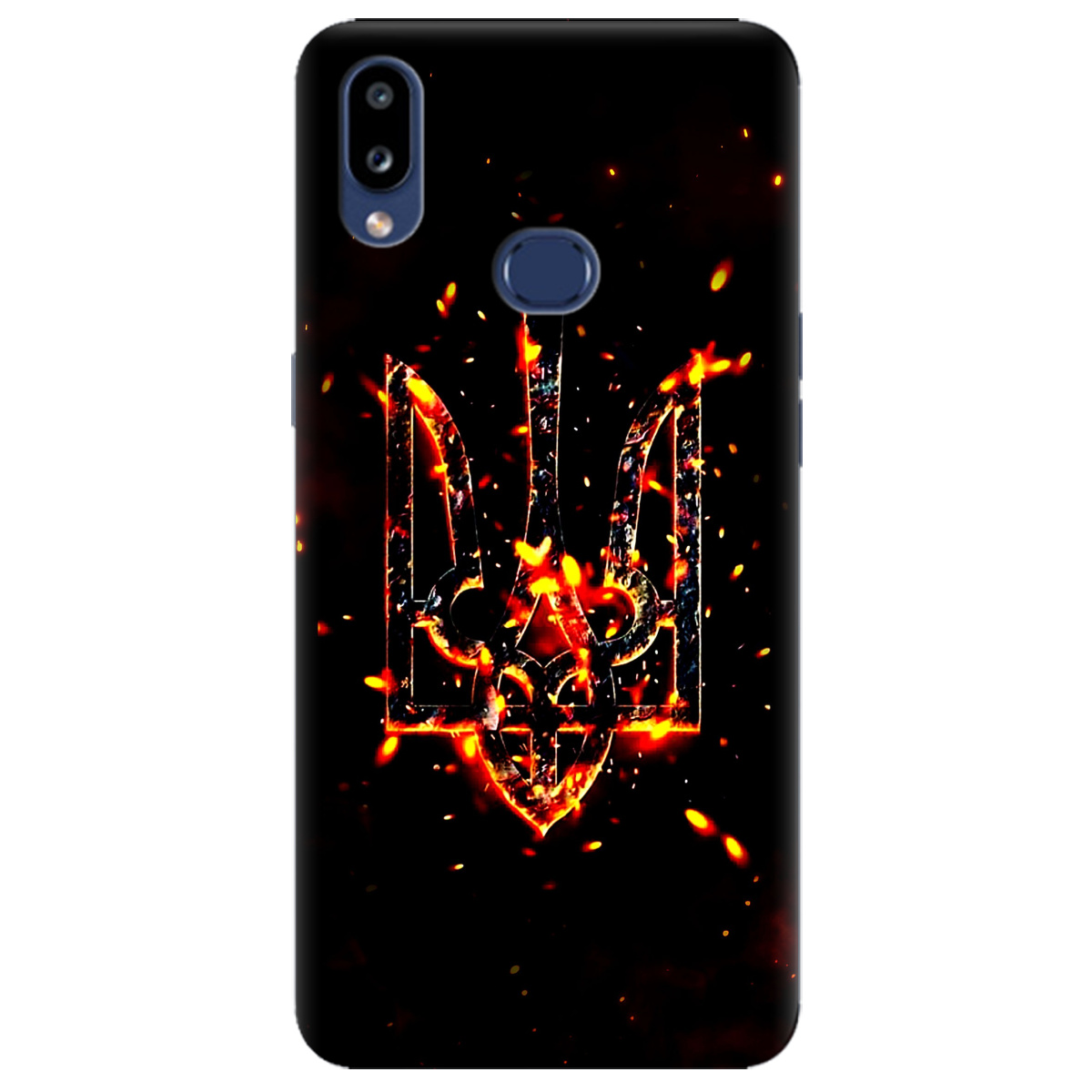 Чохол для Samsung Galaxy A10s Вогонь - фото 1 - Чохли для телефонів