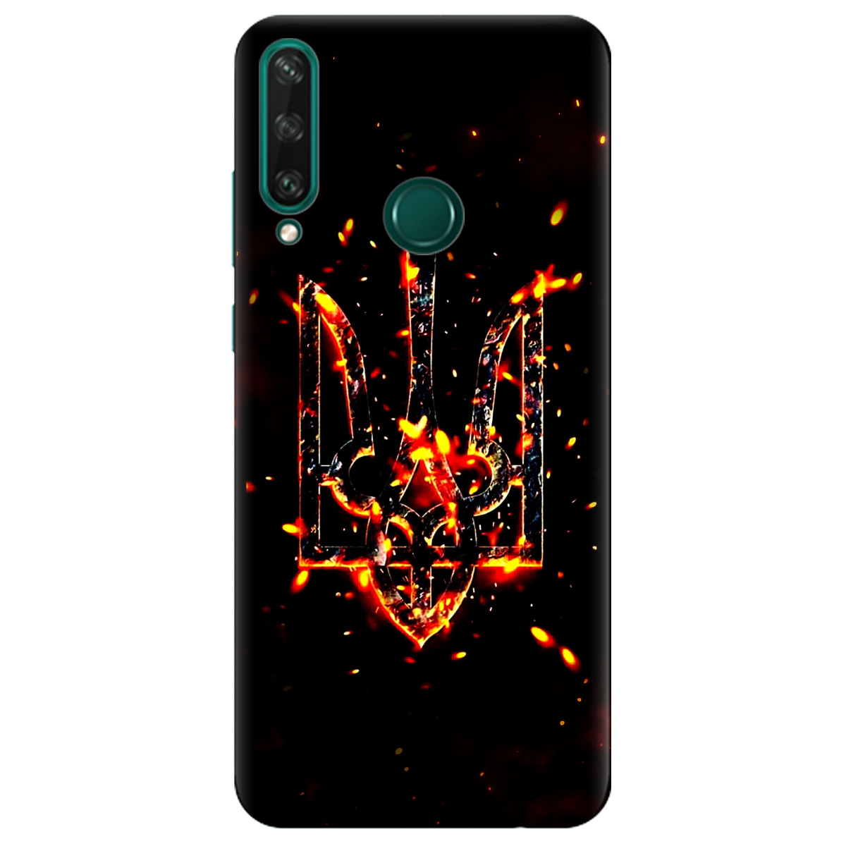 Чохол для Huawei Y6p Вогонь - фото 1 Чохол для Huawei Y6p Вогонь - фото 1 - Чохли для телефонів