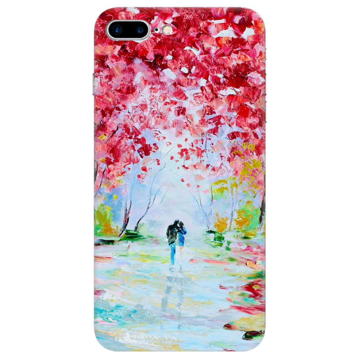 Чехол для Apple iPhone 8 Plus Paseo romántico - фото 1 - Чехлы для телефонов