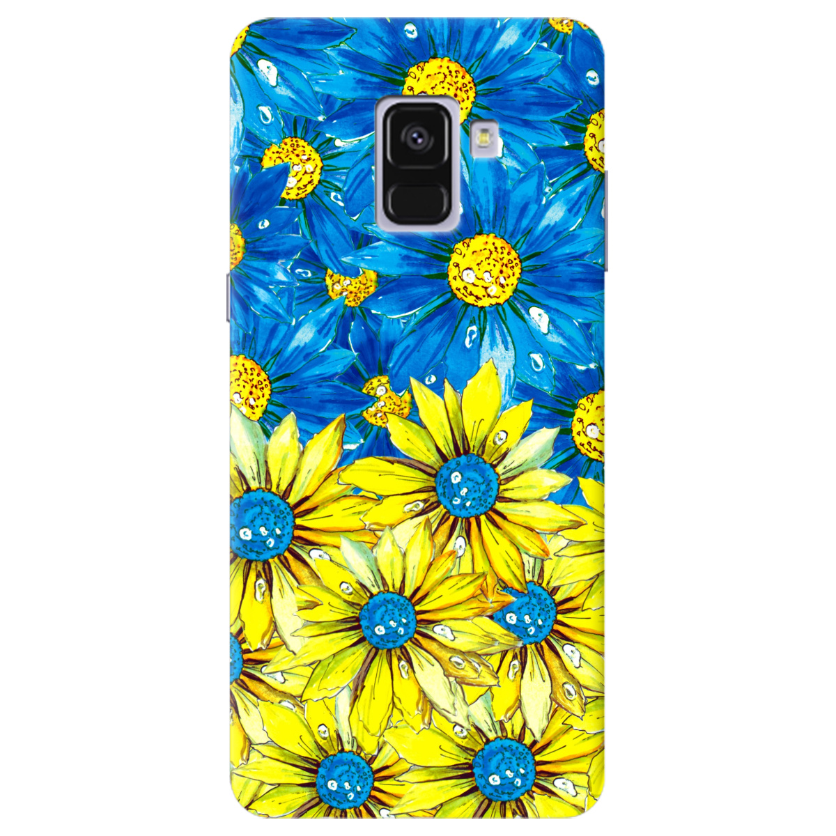Чохол для Samsung Galaxy A8 2018 Kvitka - фото 1 Чохол для Samsung Galaxy A8 2018 Kvitka - фото 1 - Чохли для телефонів
