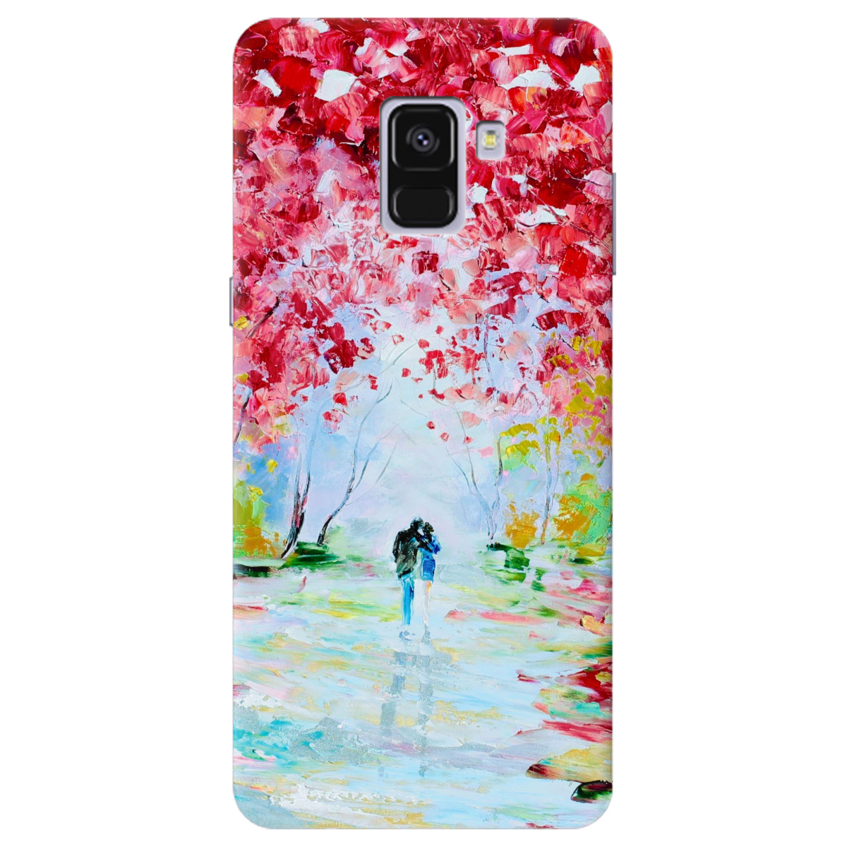 Чехол для Samsung Galaxy A8 Plus 2018 Paseo romántico - фото 1 - Чехлы для телефонов