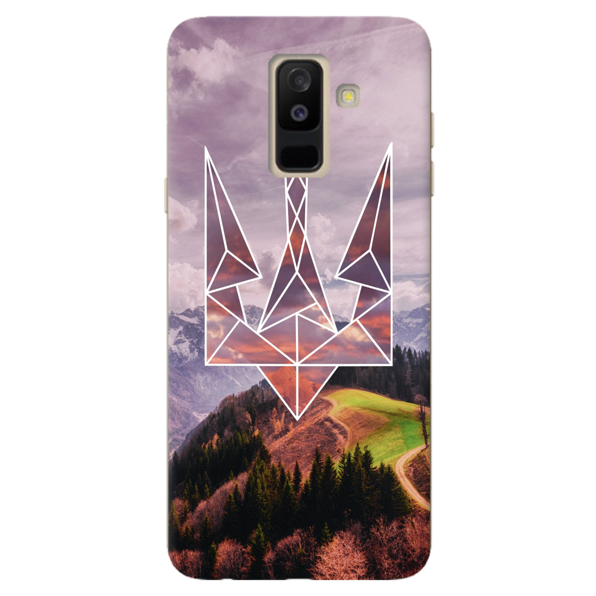 Чохол для Samsung Galaxy A6 Plus 2018 Ukraine - фото 1 - Чохли для телефонів