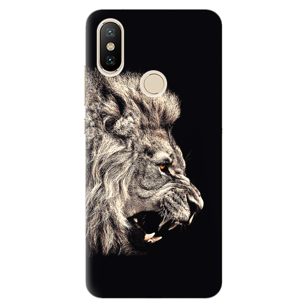 Чохол для Xiaomi Mi A2 Lite LION - фото 1 - Чохли для телефонів