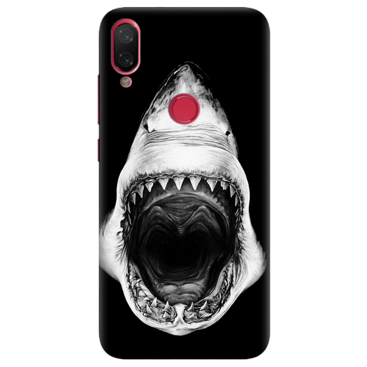 Чохол для Xiaomi Mi Play Dark shark - фото 1 - Чохли для телефонів