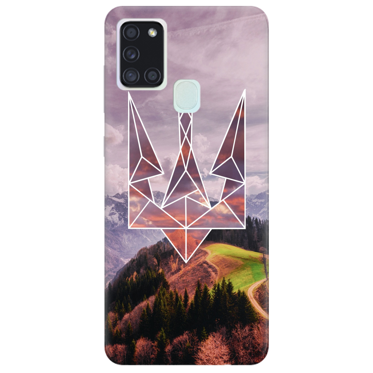 Чохол для Samsung Galaxy A21s Ukraine - фото 1 - Чохли для телефонів