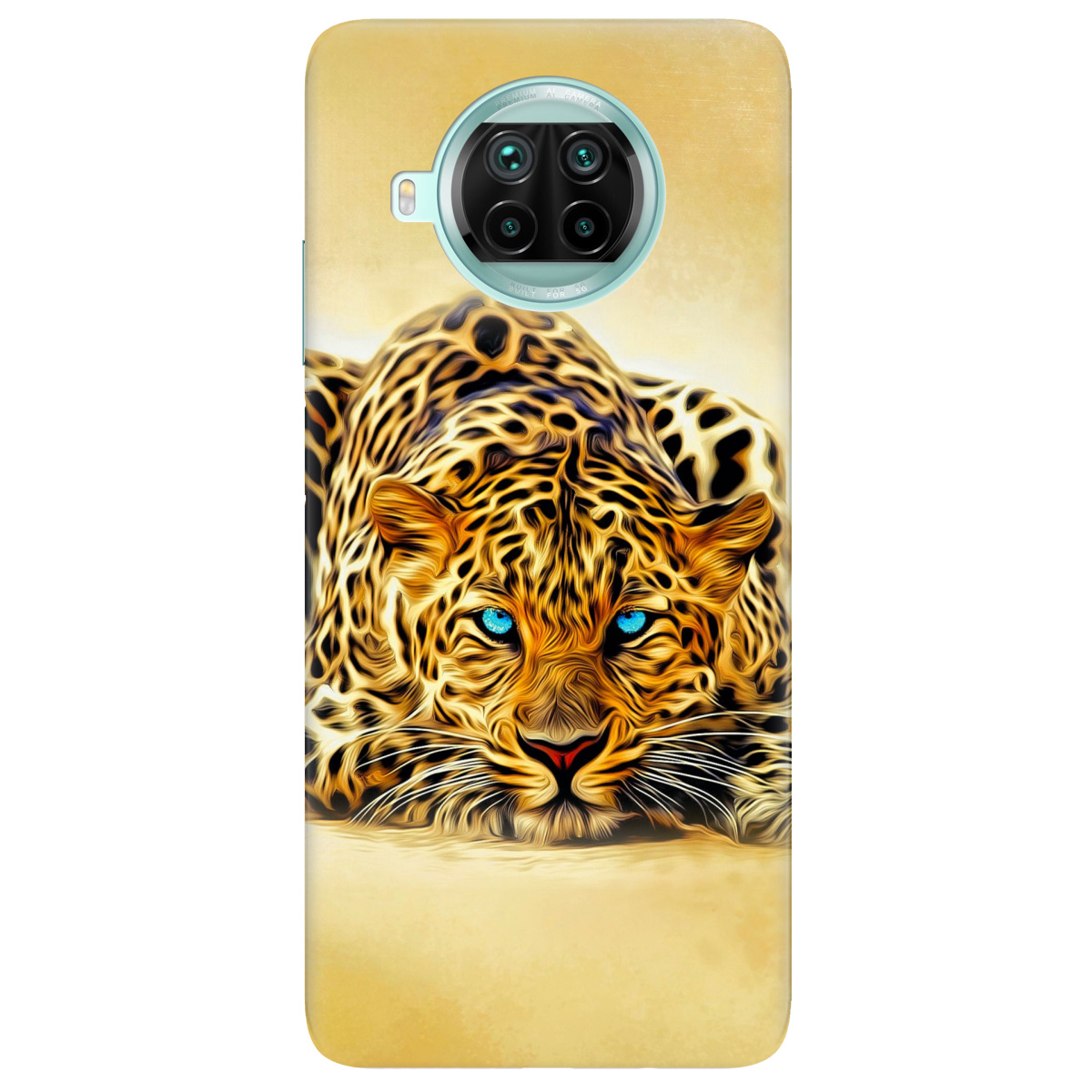 Чехол для Xiaomi Mi 10T Lite Леопард - фото 1 - Чехлы для телефонов