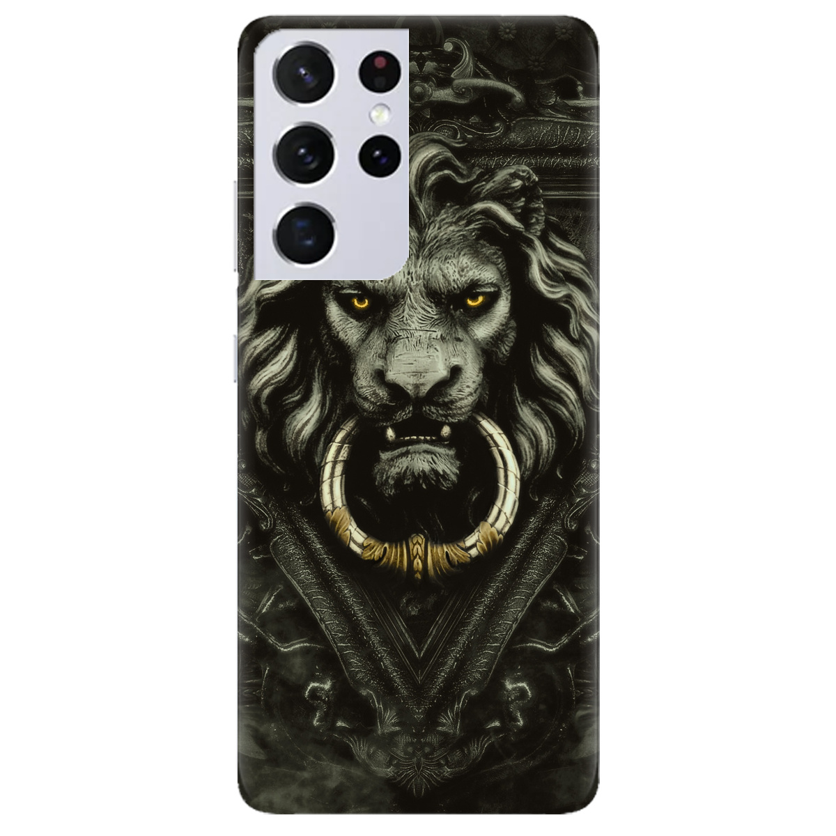 Чохол для Samsung Galaxy S21 Ultra Iron lion - фото 1 Чохол для Samsung Galaxy S21 Ultra Iron lion - фото 1 - Чохли для телефонів