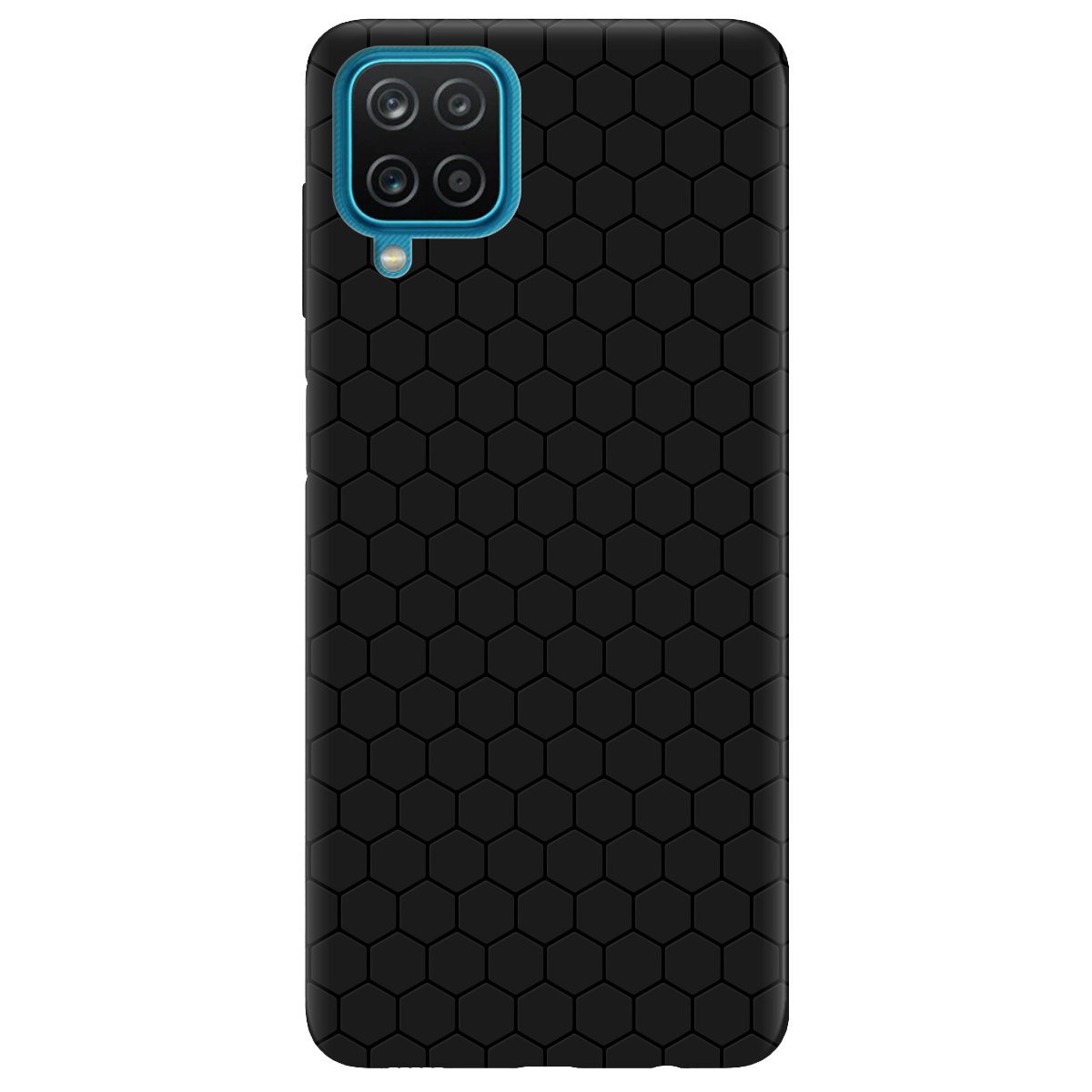 Чехол для Samsung Galaxy A12 черный матовый soft touch Cell - фото 1 Чехол для Samsung Galaxy A12 черный матовый soft touch Cell - фото 1 - Чехлы для телефонов