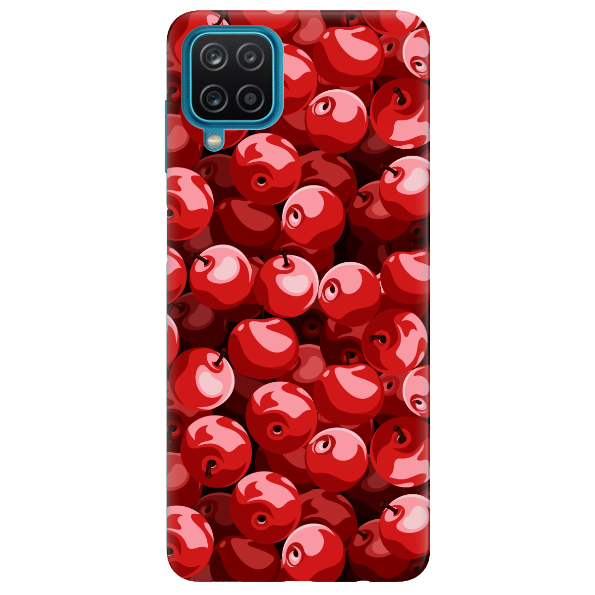 Чохол для Samsung Galaxy A12 Cherry - фото 1 - Чохли для телефонів
