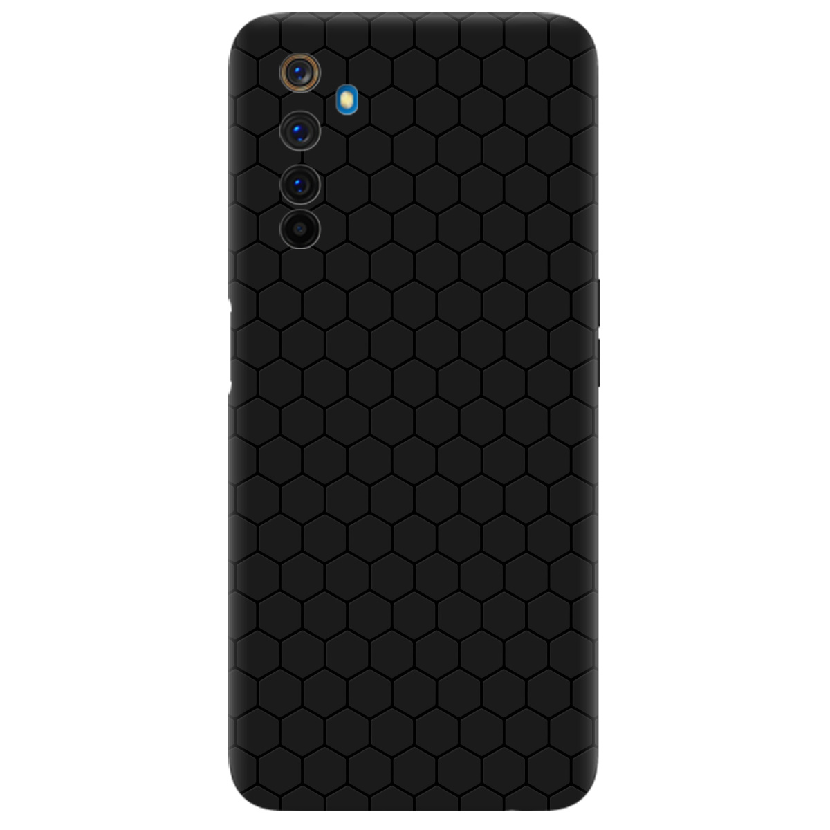 Чехол для Realme 6 Pro черный матовый soft touch Cell - фото 1 - Чехлы для телефонов