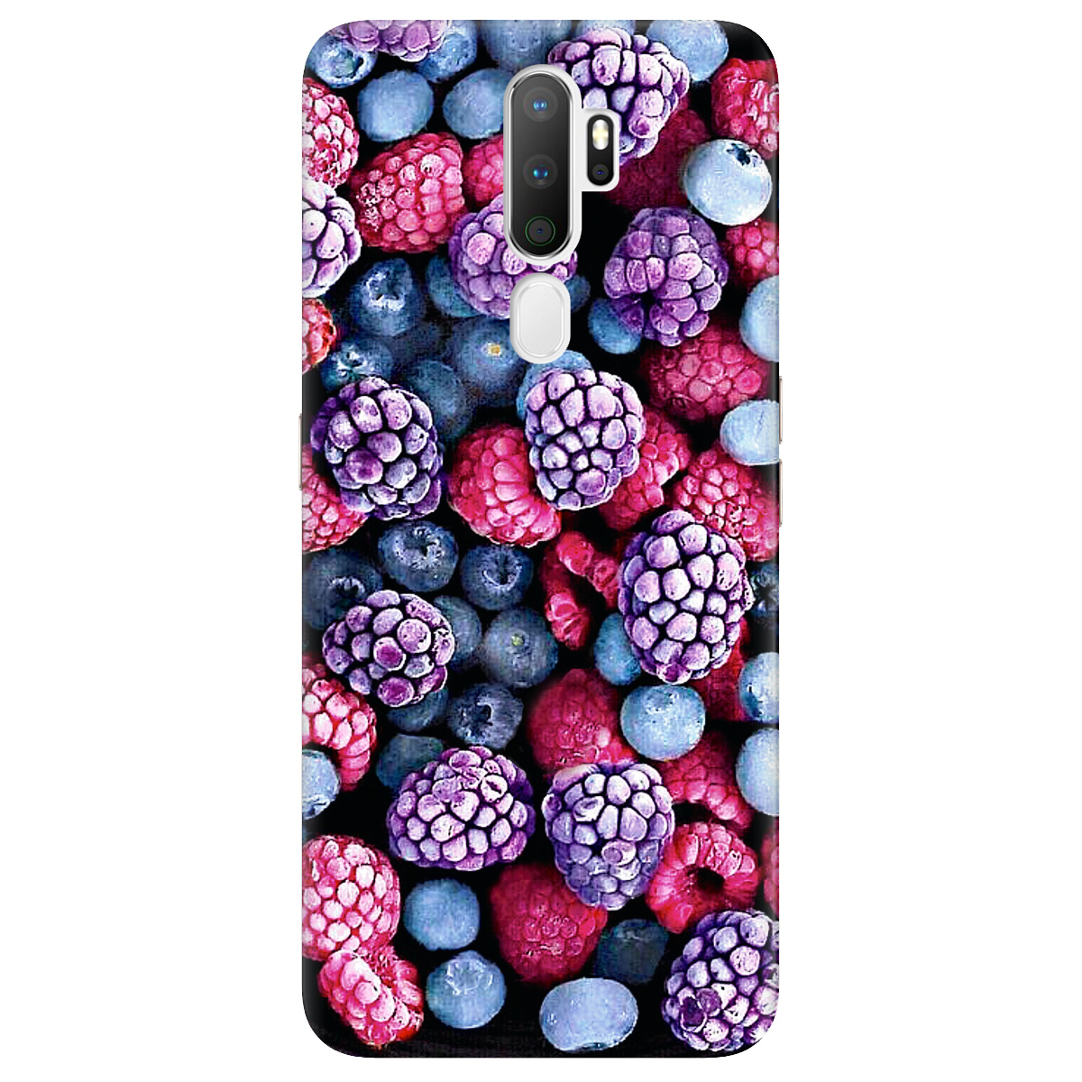 Чехол для Oppo A5 2020/A9 2020 Frosty berry - фото 1 Чехол для Oppo A5 2020/A9 2020 Frosty berry - фото 1 - Чехлы для телефонов